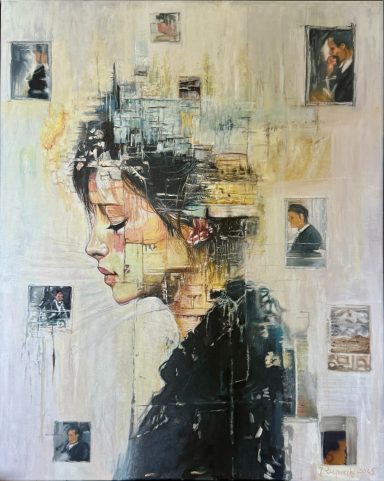 Fragments of Memory 80 x 100 cm