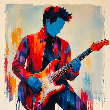 Rhythm of Colors 100 x 100 cm