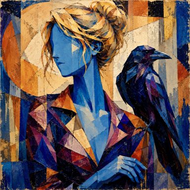 The Keeper of Secrets 90 x 100 cm